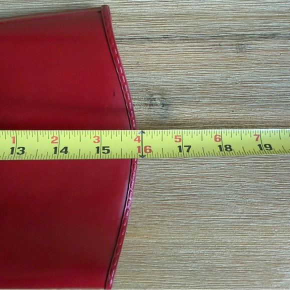 Michael Kors Women's Fulton Harness Red Tall Rubber Rain Boots Size 9 - Picture 10 of 10